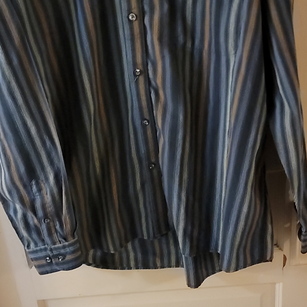 Chatham by Enro Dress Shirt Size XL 60 cot 40 poly - Picture 2 of 8